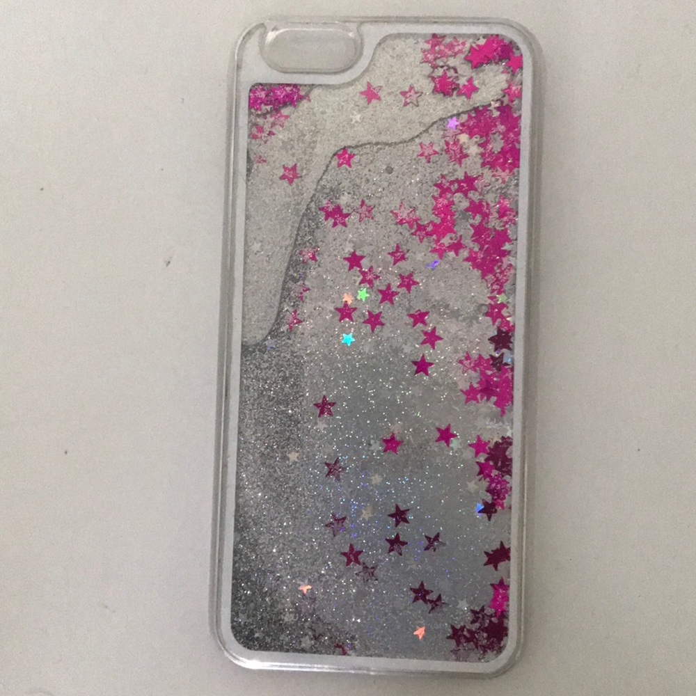 Iphone 6s glitter phone case
